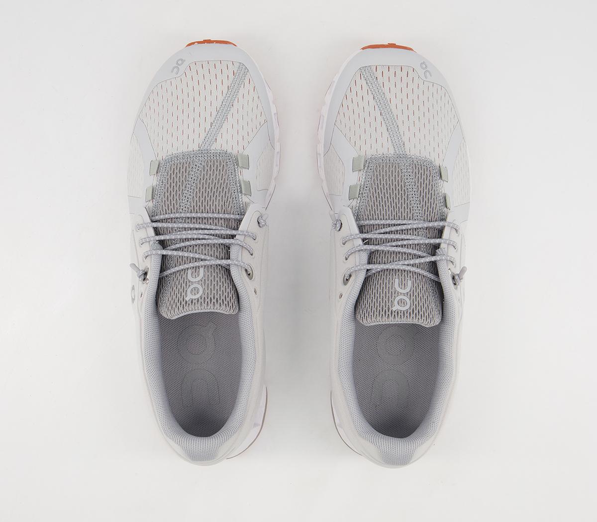On Running Cloud Trainers On Running Cloud Trainers Glacier White F
