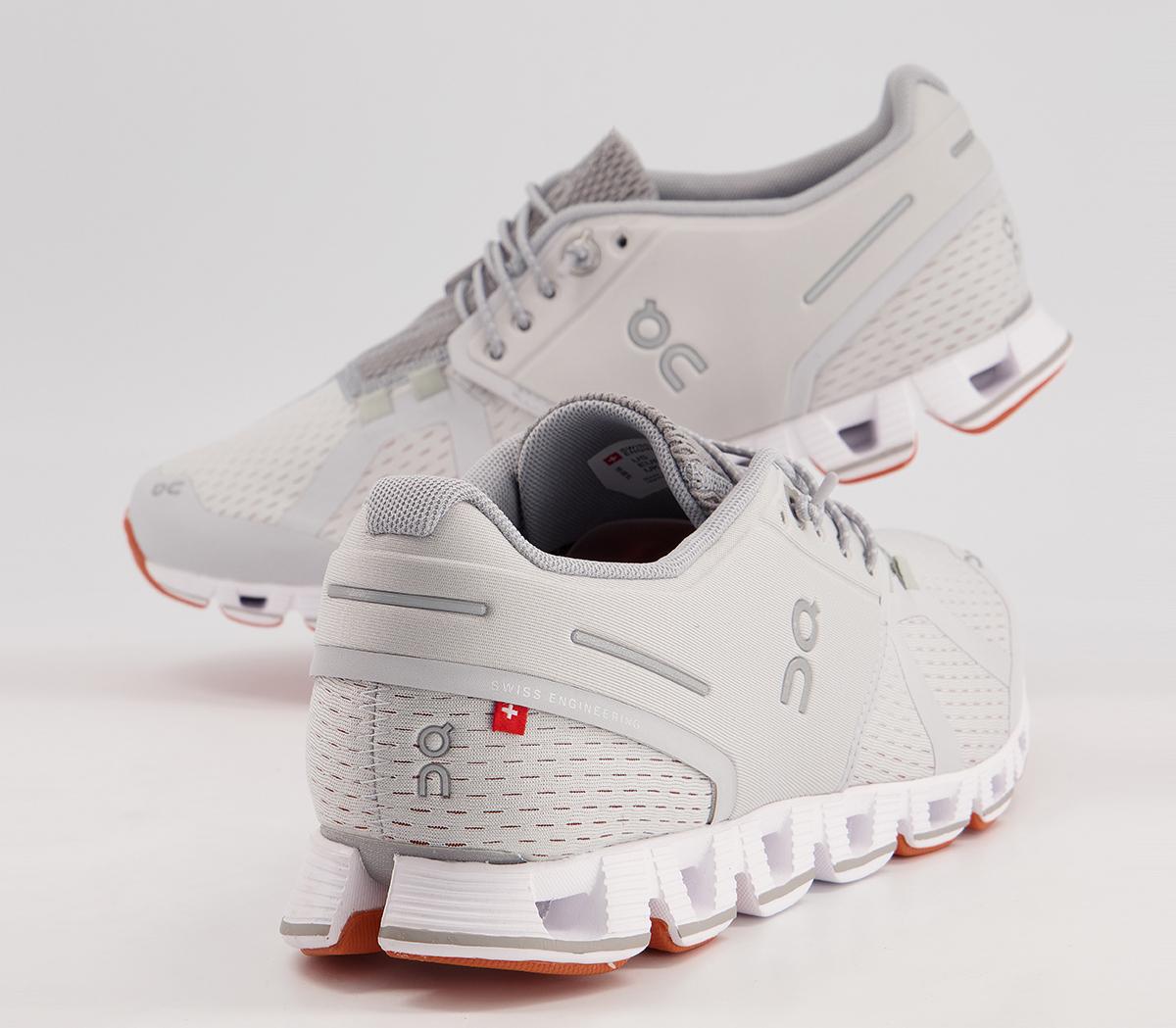 On Running Cloud Trainers On Running Cloud Trainers Glacier White F
