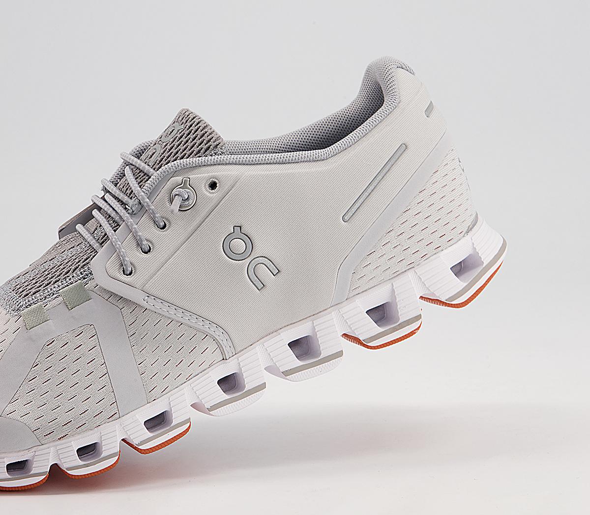 On Running Cloud Trainers On Running Cloud Trainers Glacier White F