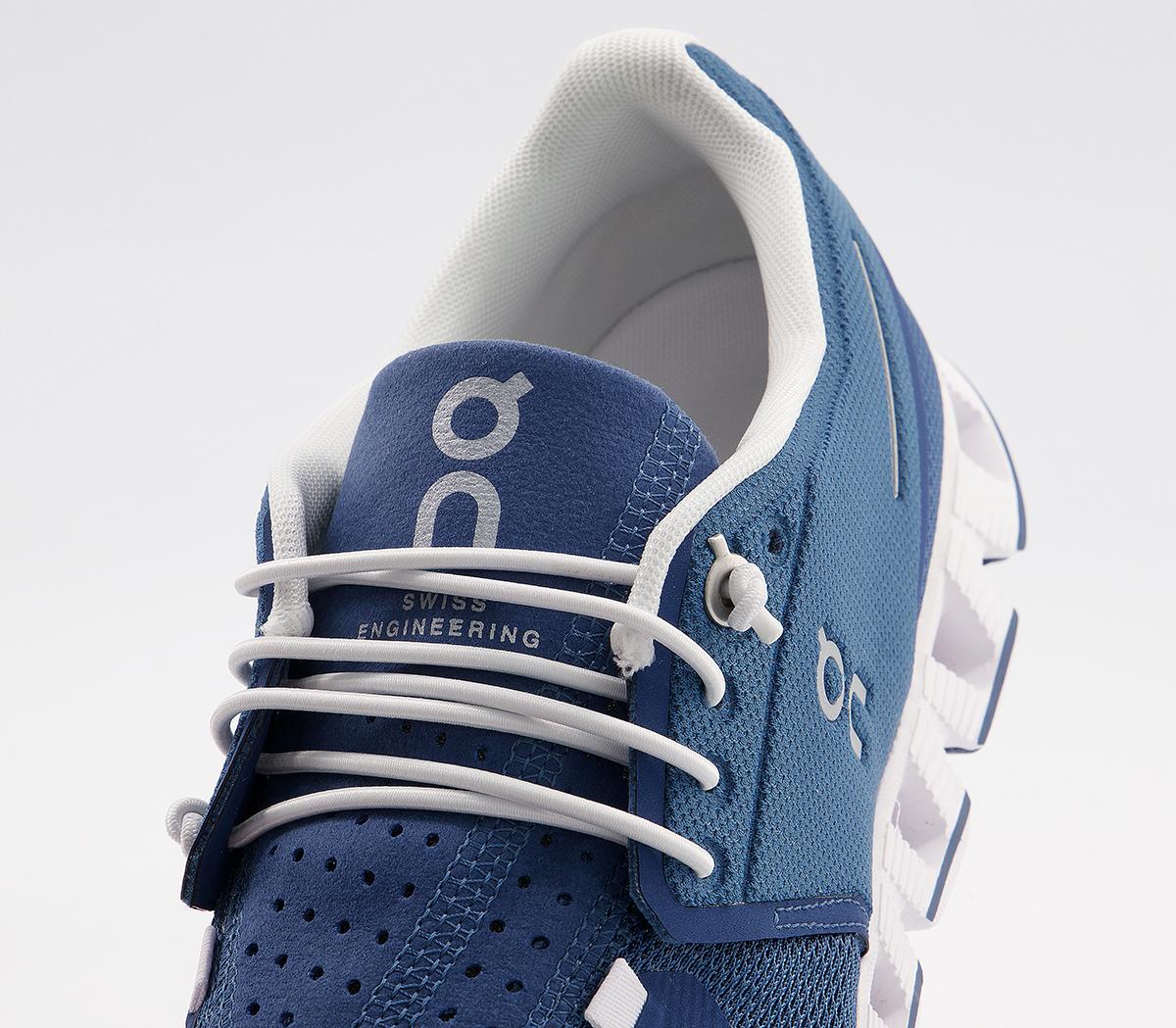 On Running Cloud Trainers On Running Cloud Trainers Denim White F