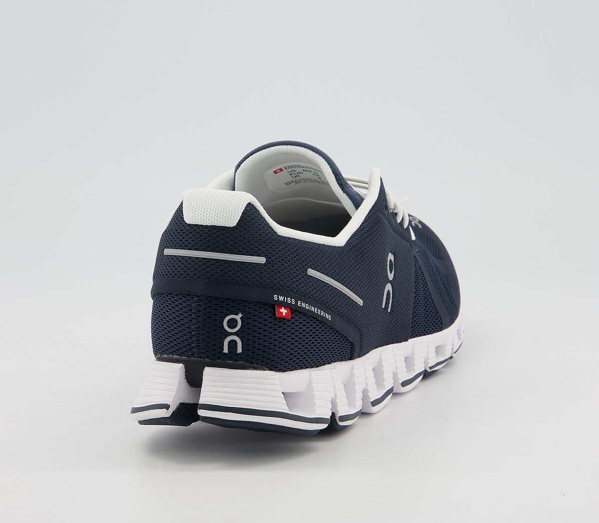 On Running Cloud Trainers On Running Cloud Trainers Navy White