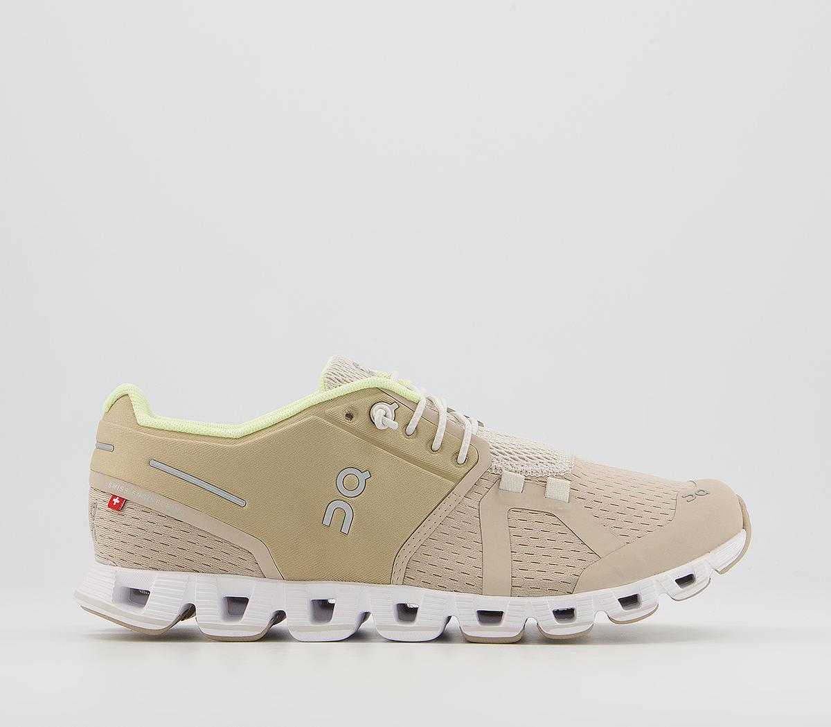 On RunningCloud TrainersSand Pearl F