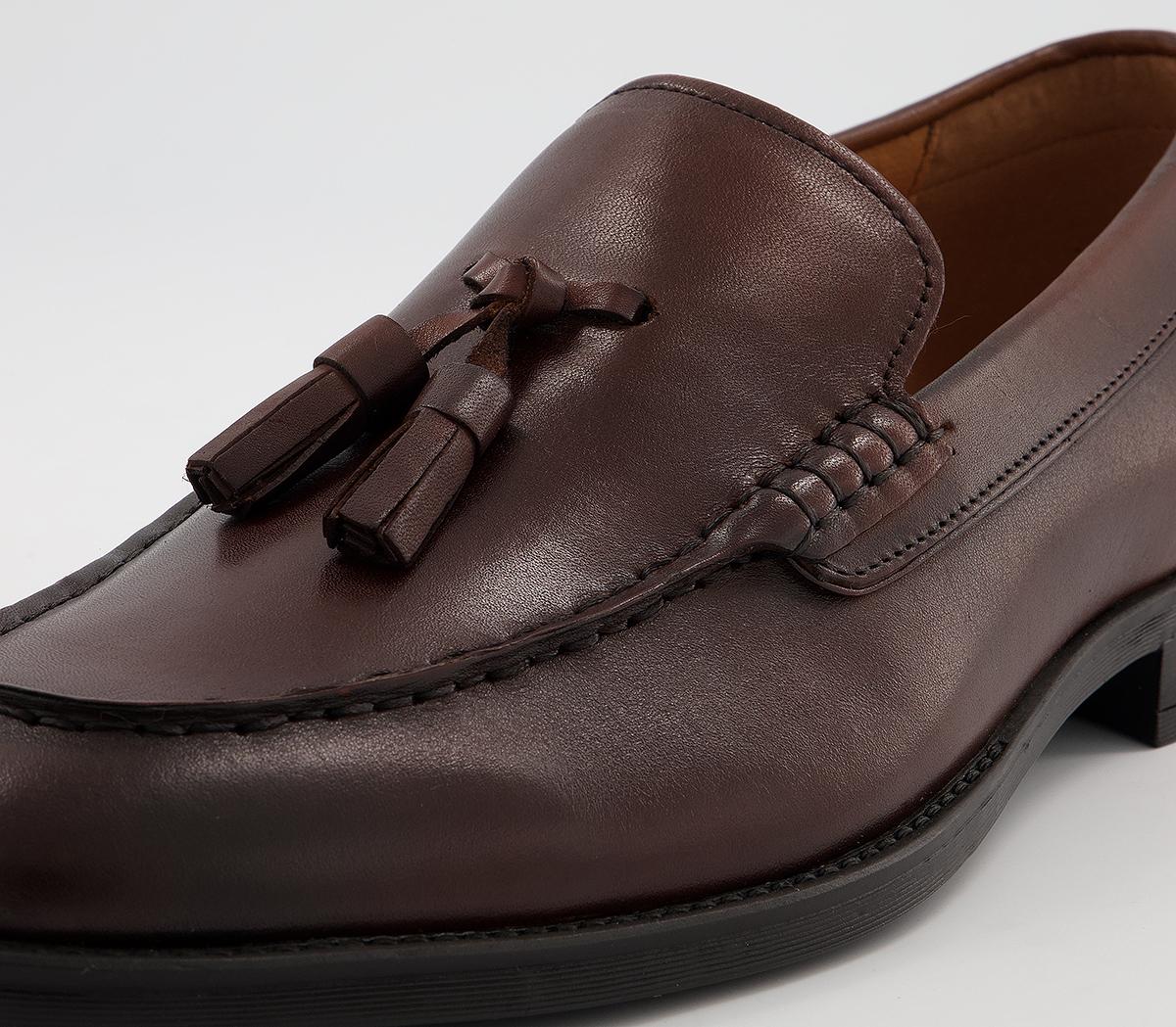 OFFICE Maverick Loafers Brown Leather - Men’s Smart Shoes