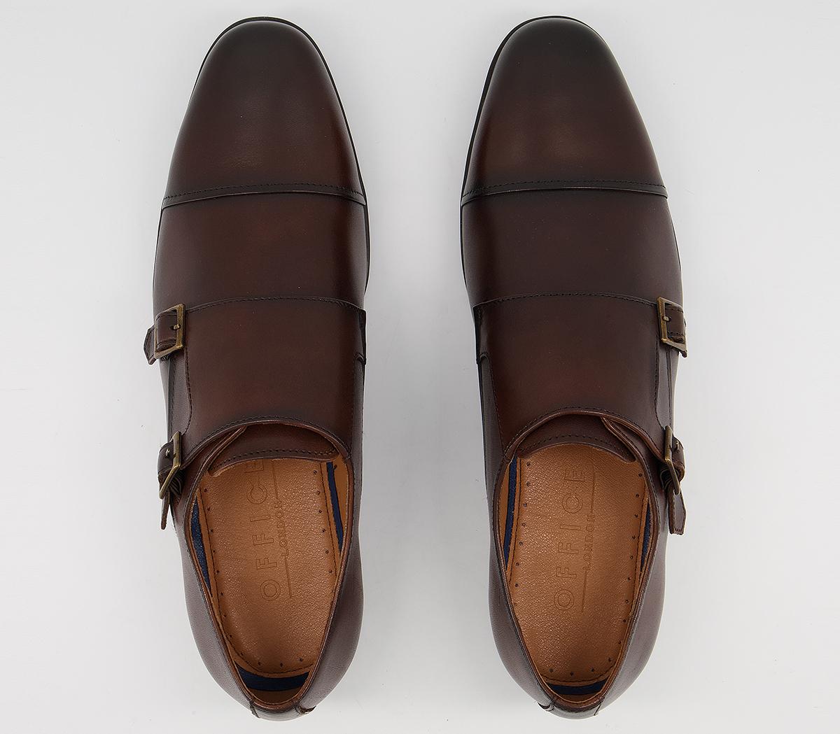 OFFICEMaddison Monk Shoes OFFICEMaddison Monk ShoesBrown Leather