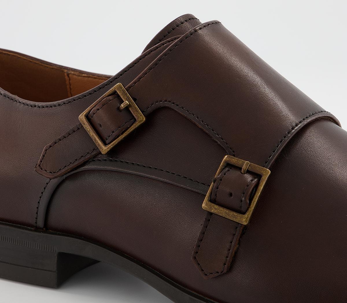 OFFICEMaddison Monk Shoes OFFICEMaddison Monk ShoesBrown Leather