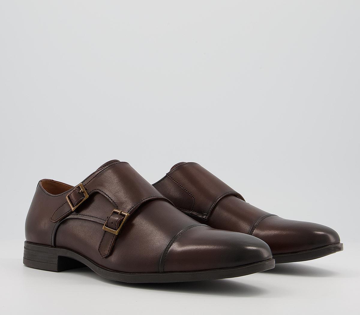 OFFICEMaddison Monk Shoes OFFICEMaddison Monk ShoesBrown Leather