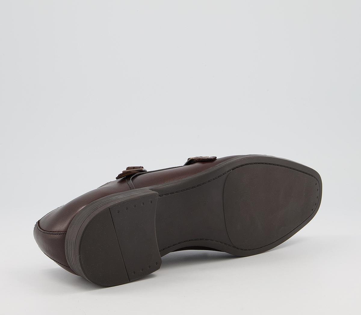 OFFICEMaddison Monk Shoes OFFICEMaddison Monk ShoesBrown Leather