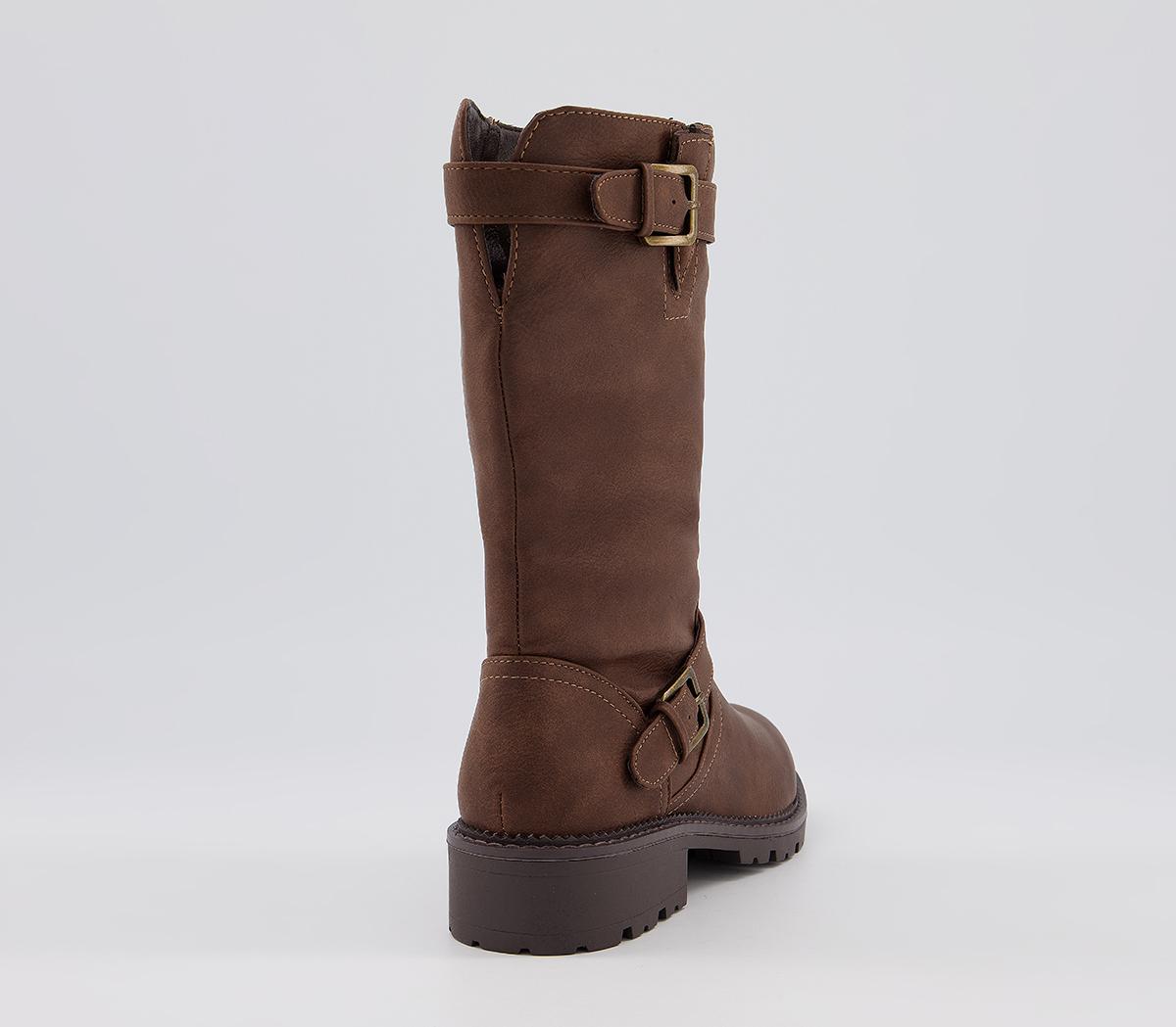 Office Kara Calf Boots Office Kara Calf Boots Brown