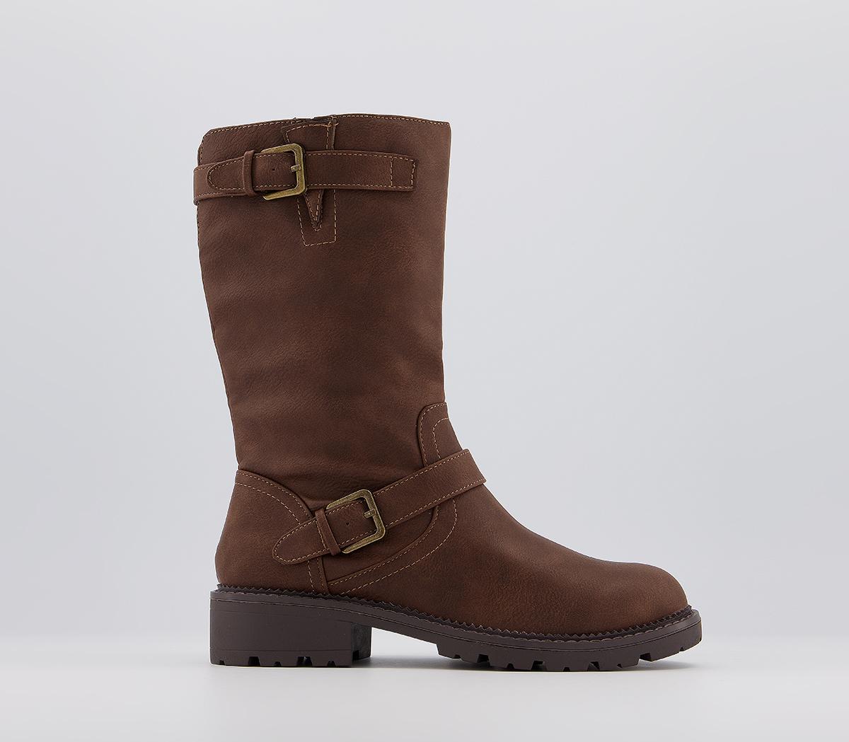 OFFICEKara Calf BootsBrown