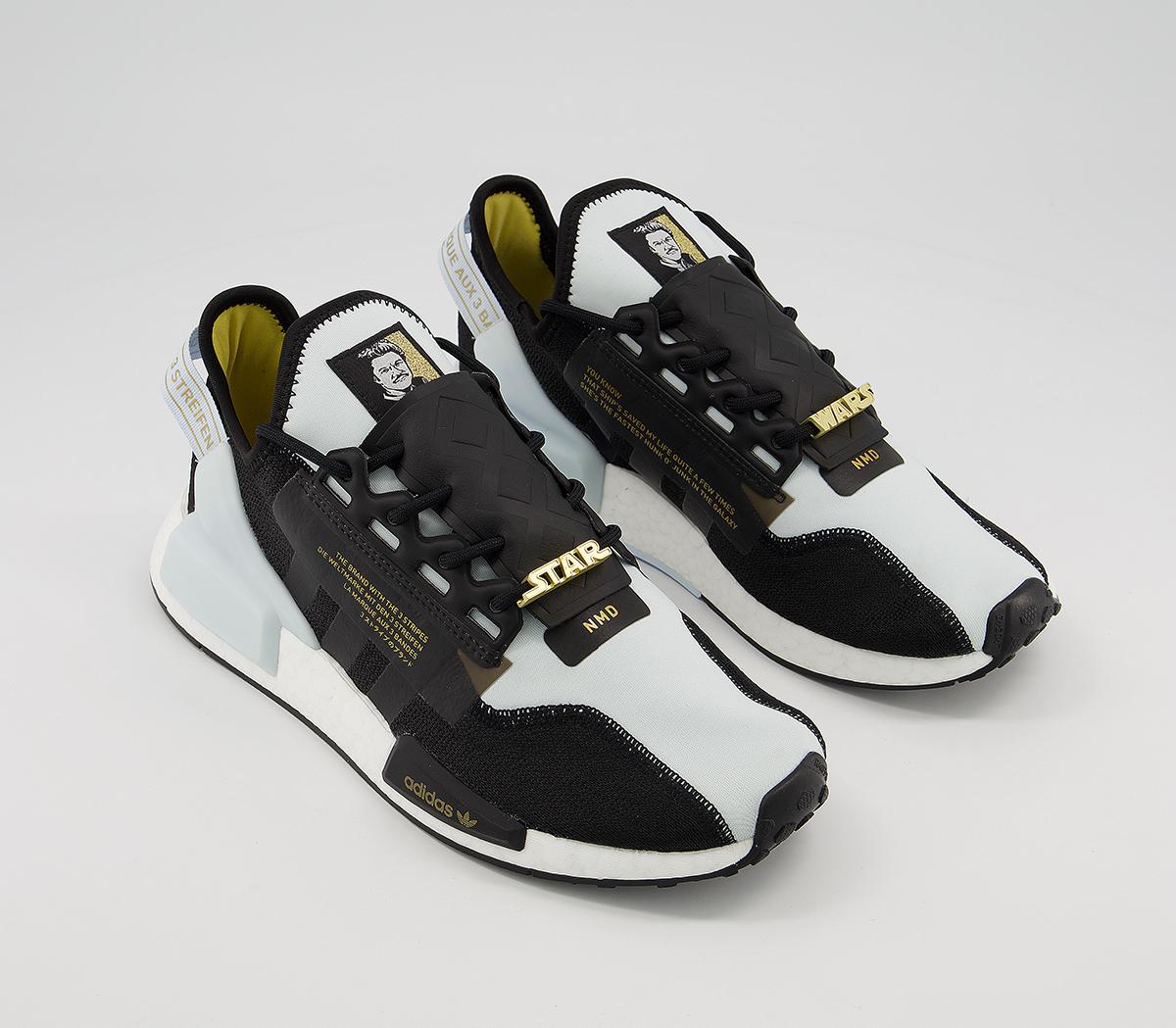 adidasNmd R1.v2Star Wars Sky Tint Core Black Gold Metallic