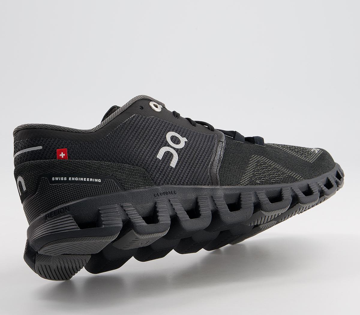 On Running Cloud X Trainers On Running Cloud X Trainers Black