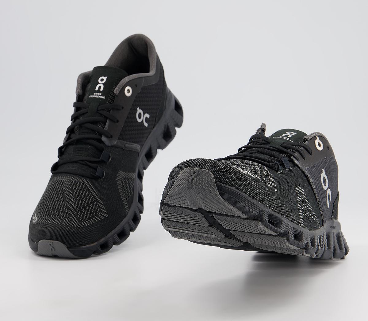On Running Cloud X Trainers On Running Cloud X Trainers Black