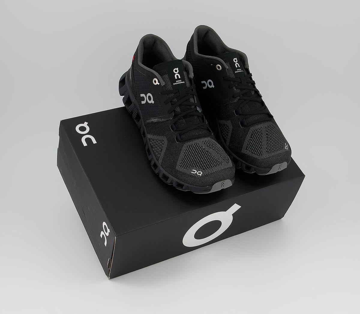 On Running Cloud X Trainers On Running Cloud X Trainers Black