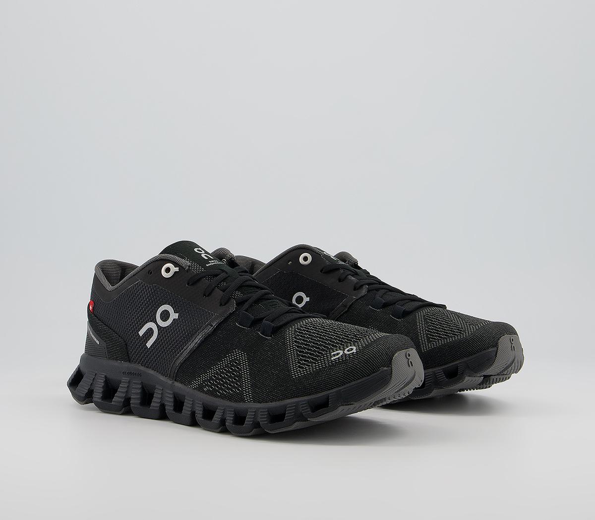 On Running Cloud X Trainers On Running Cloud X Trainers Black