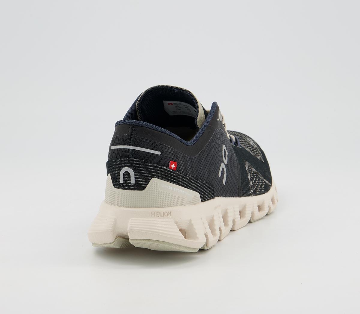 On Running Cloud X Trainers On Running Cloud X Trainers Black Pearl F