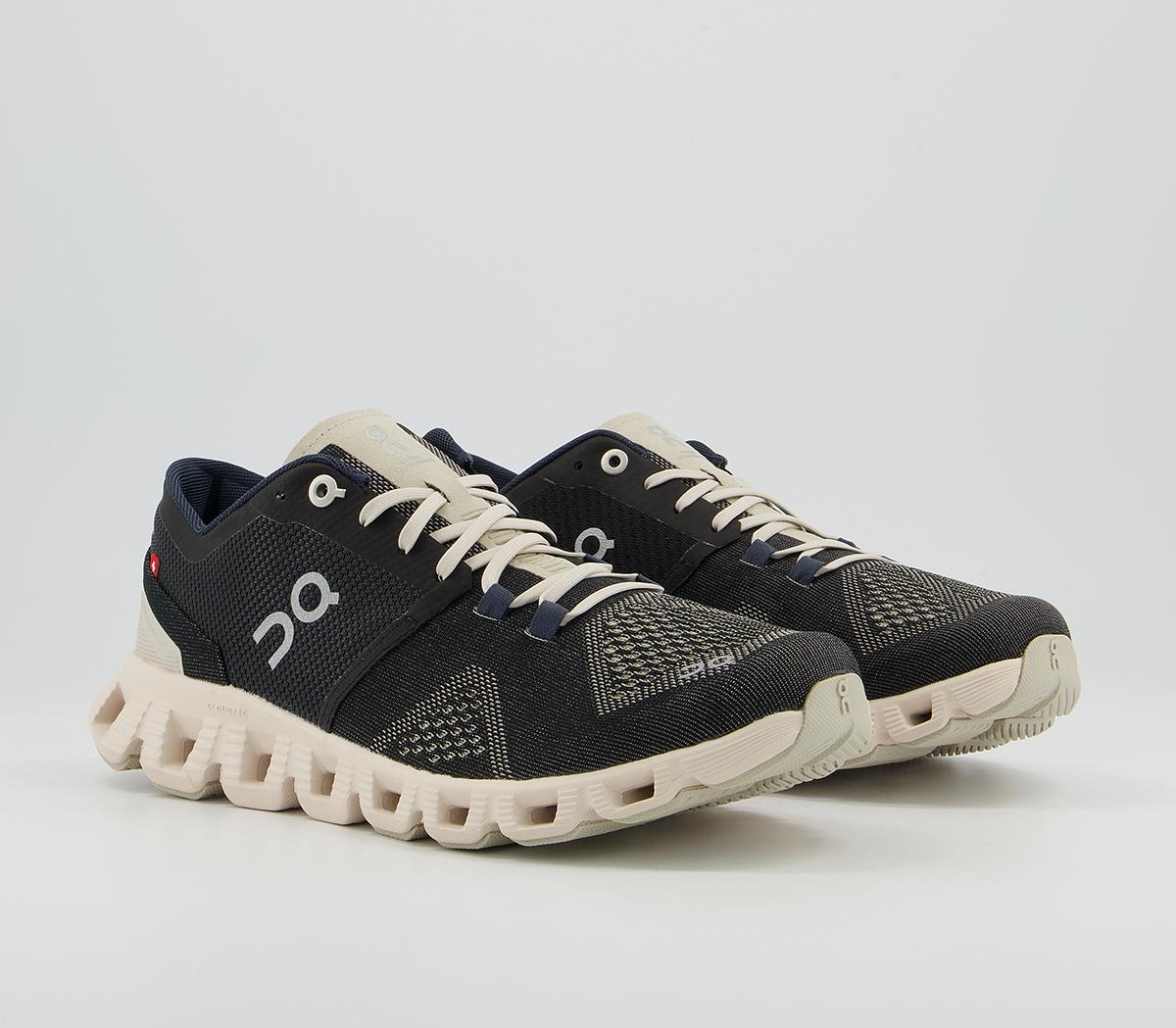 On Running Cloud X Trainers On Running Cloud X Trainers Black Pearl F