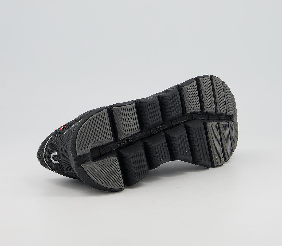 On Running Cloud X Trainers On Running Cloud X Trainers Black Asphalt