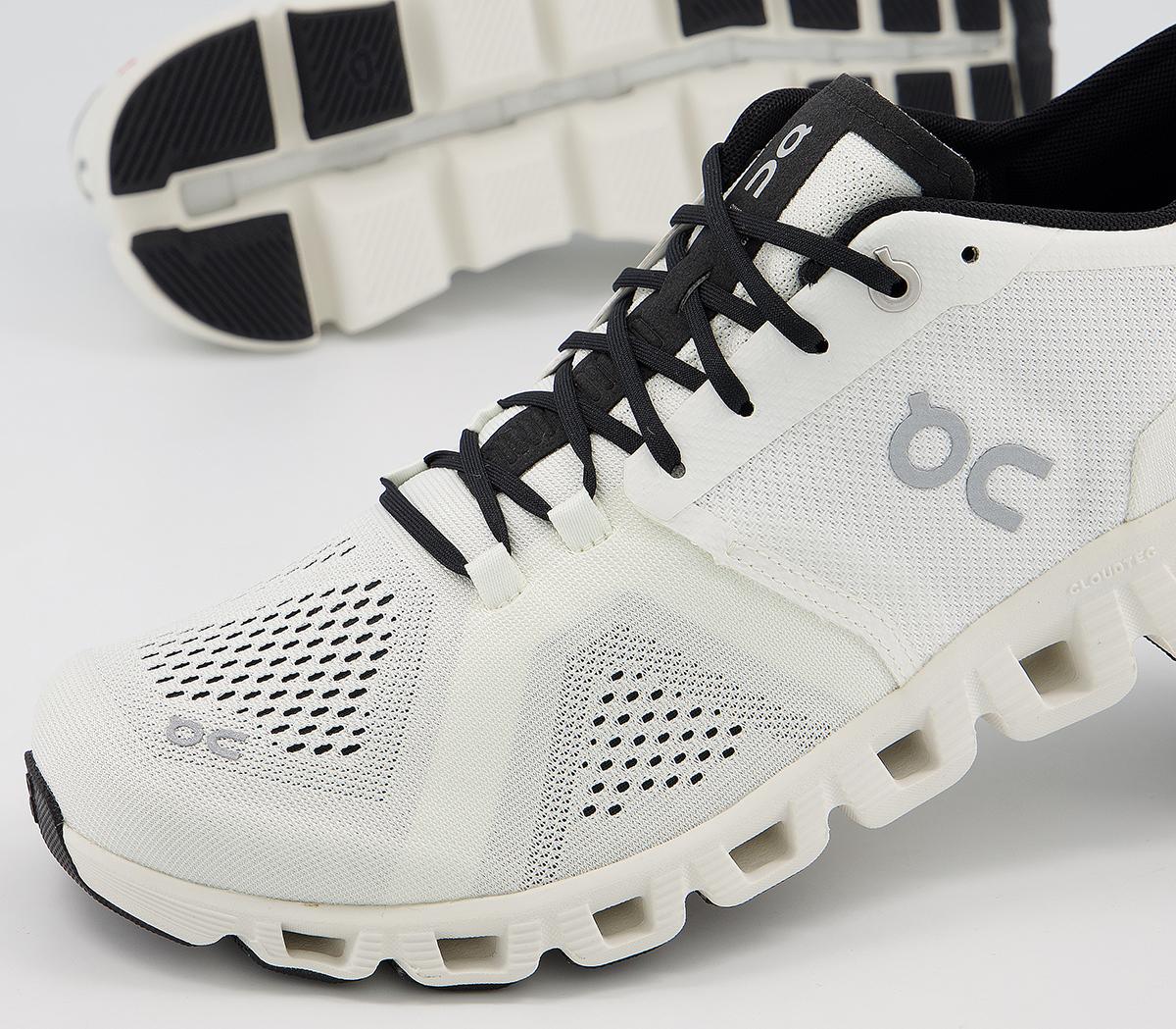 On Running Cloud X Trainers White Black - Best Of Bank Holiday