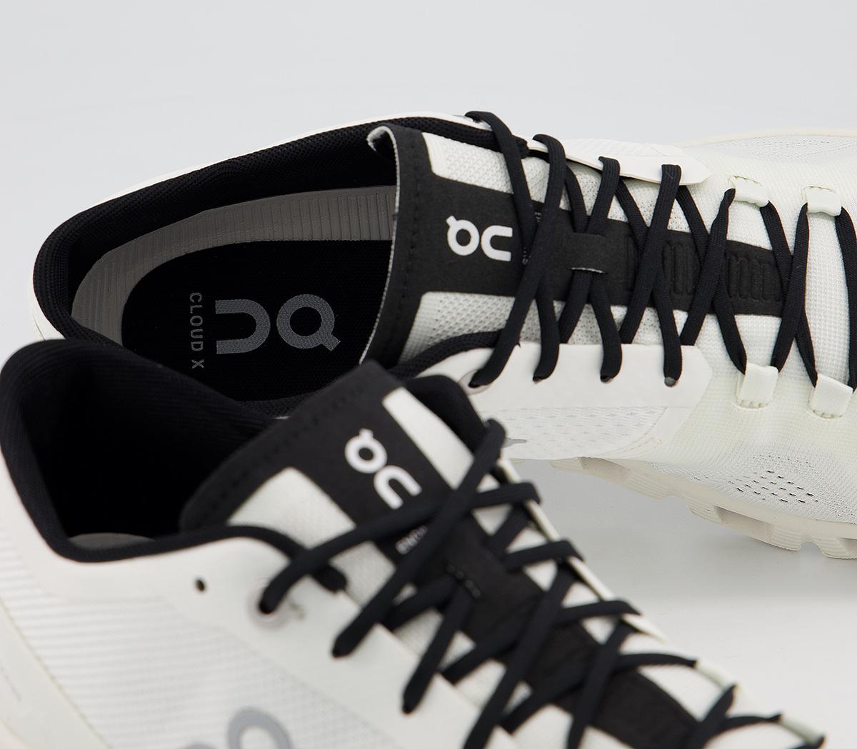 On Running Cloud X Trainers On Running Cloud X Trainers White Black