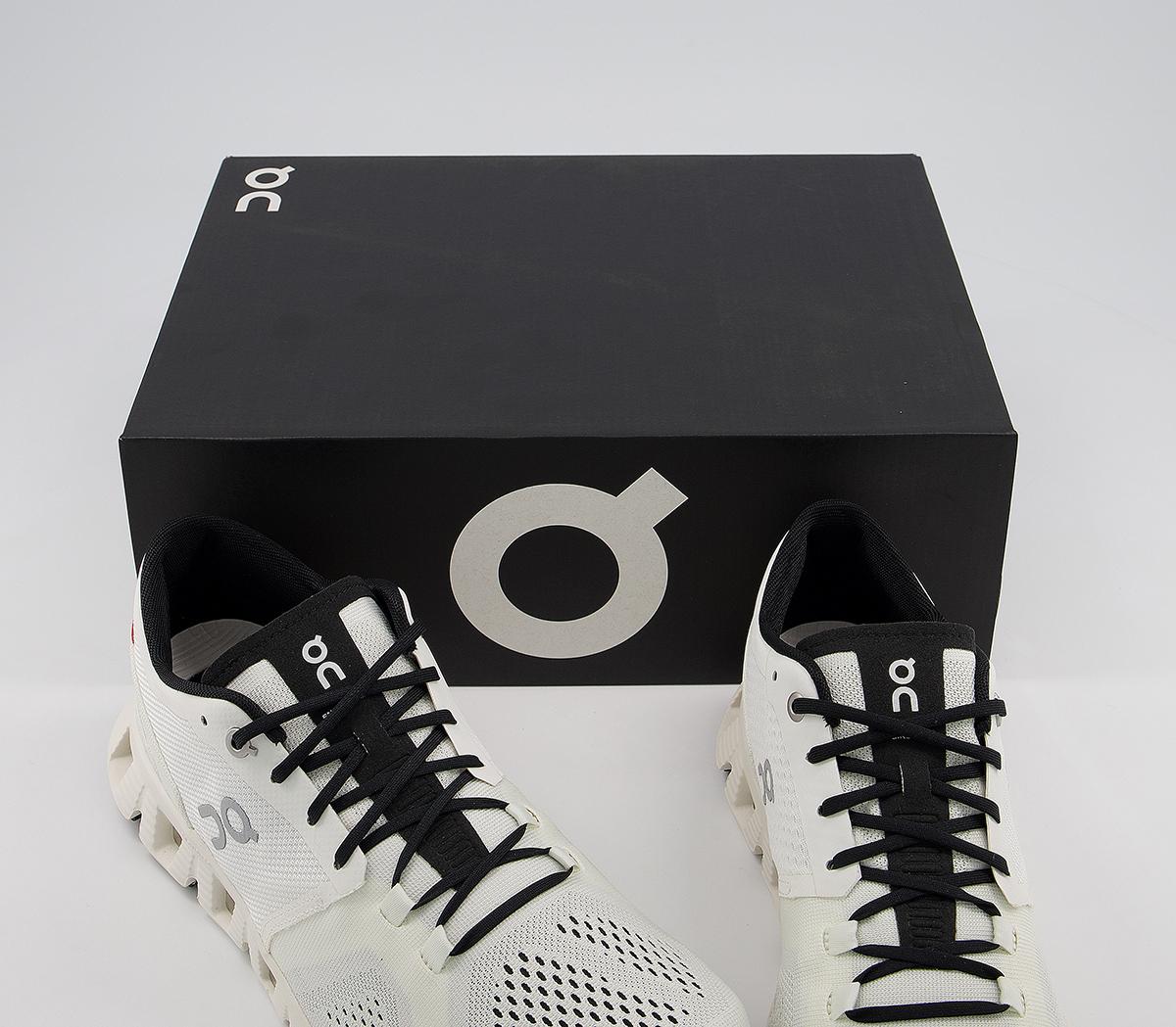 On Running Cloud X Trainers On Running Cloud X Trainers White Black