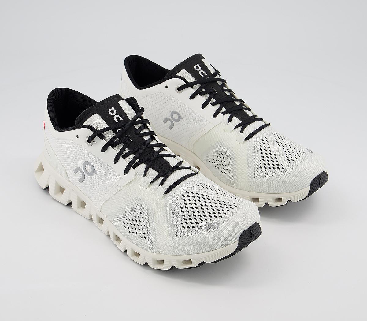 On Running Cloud X Trainers On Running Cloud X Trainers White Black