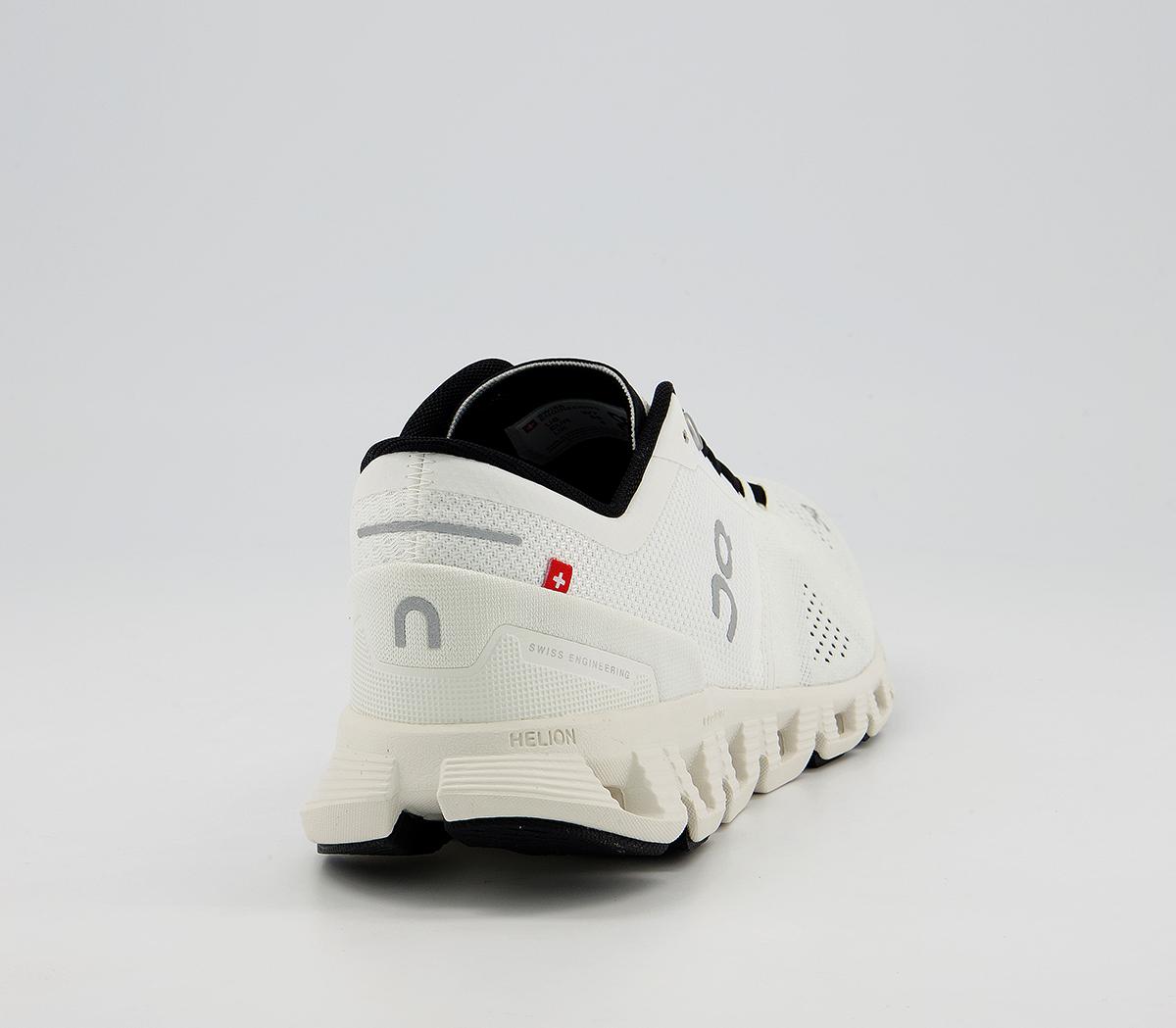 On Running Cloud X Trainers On Running Cloud X Trainers White Black F