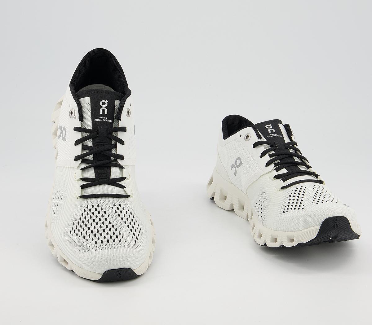 On Running Cloud X Trainers On Running Cloud X Trainers White Black F