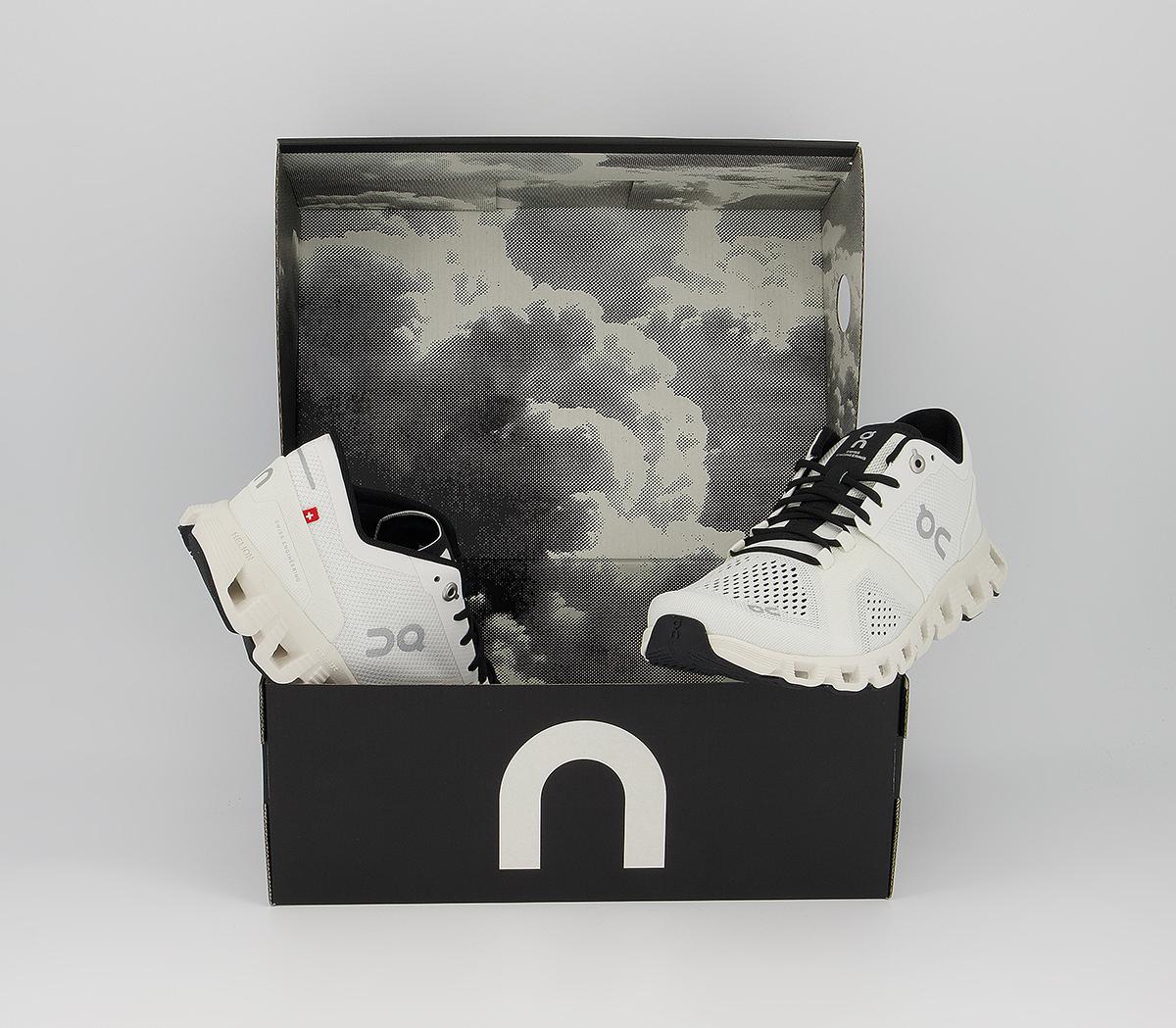 On Running Cloud X Trainers On Running Cloud X Trainers White Black F