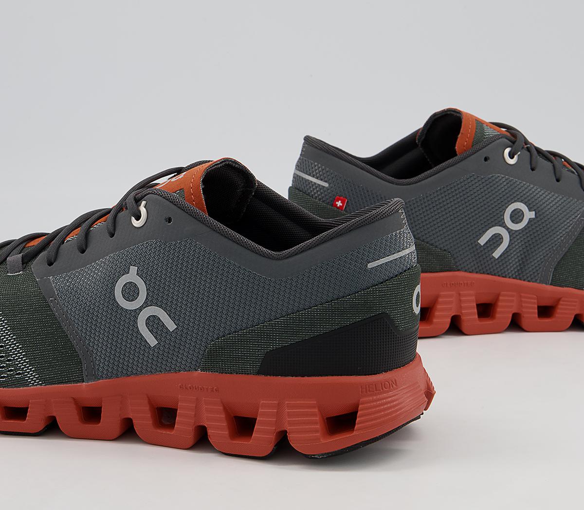 On Running Cloud X Trainers On Running Cloud X Trainers Rust Rock