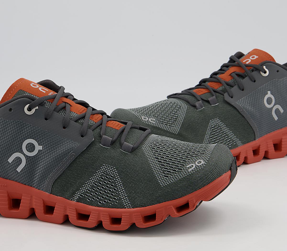 On Running Cloud X Trainers On Running Cloud X Trainers Rust Rock