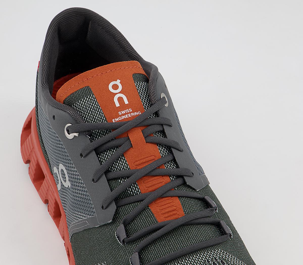 On Running Cloud X Trainers On Running Cloud X Trainers Rust Rock