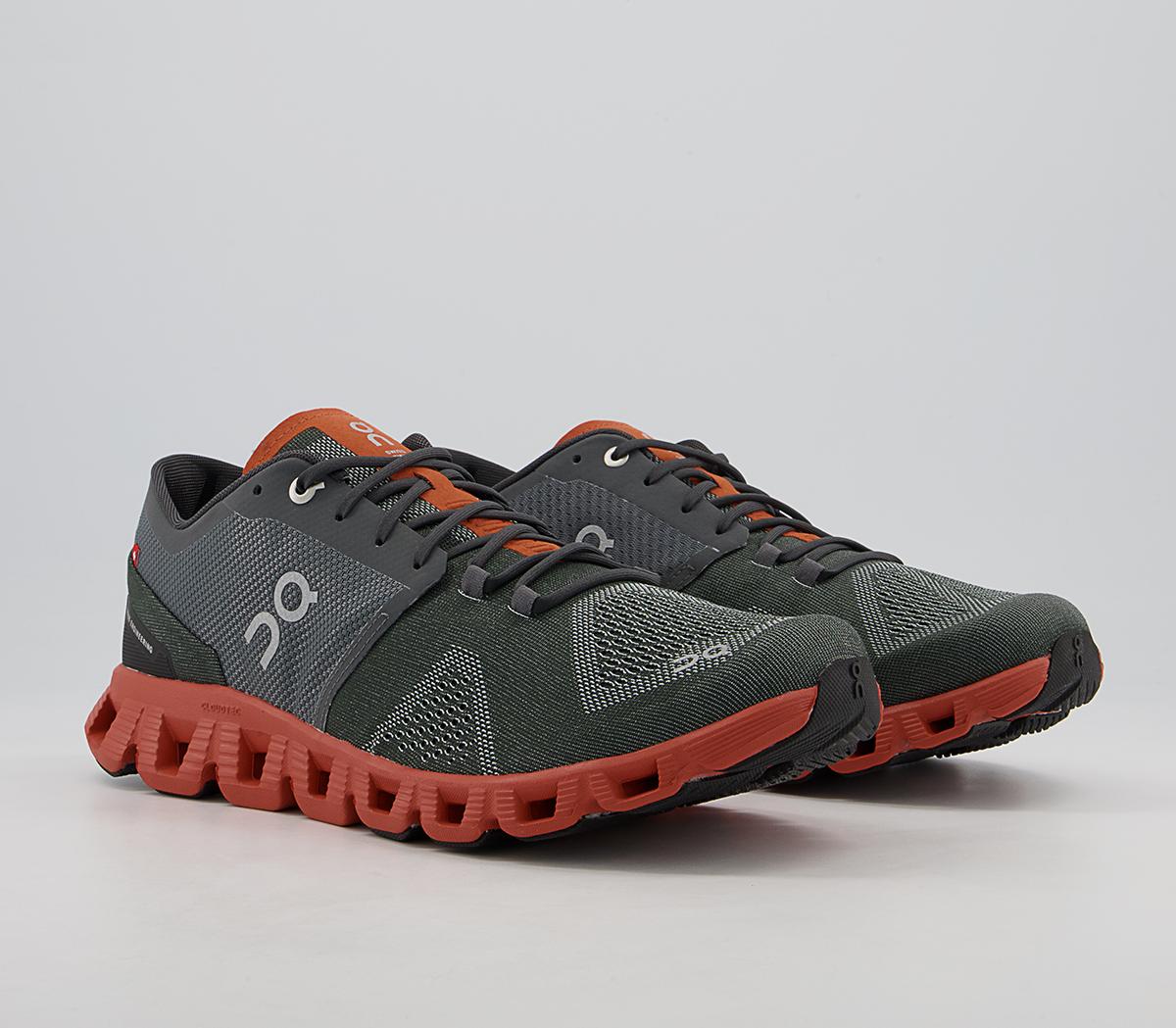 On Running Cloud X Trainers On Running Cloud X Trainers Rust Rock