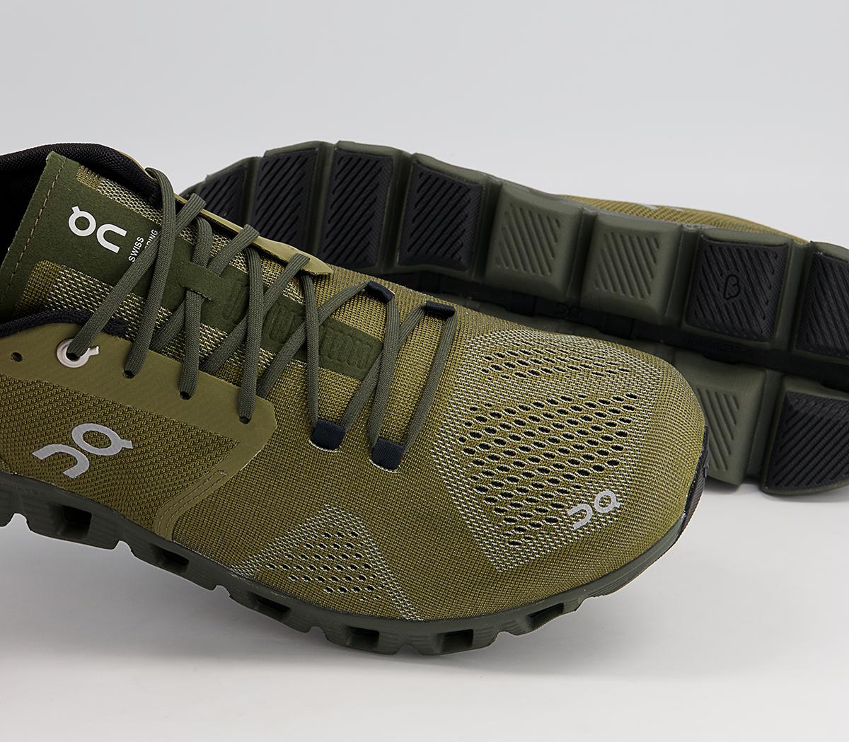 On Running Cloud X Trainers On Running Cloud X Trainers Olive Fir