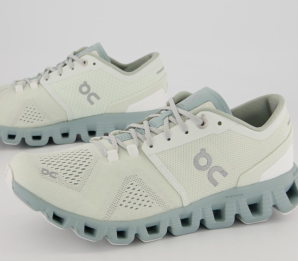 On Running Cloud X Trainers On Running Cloud X Trainers Aloe Surf