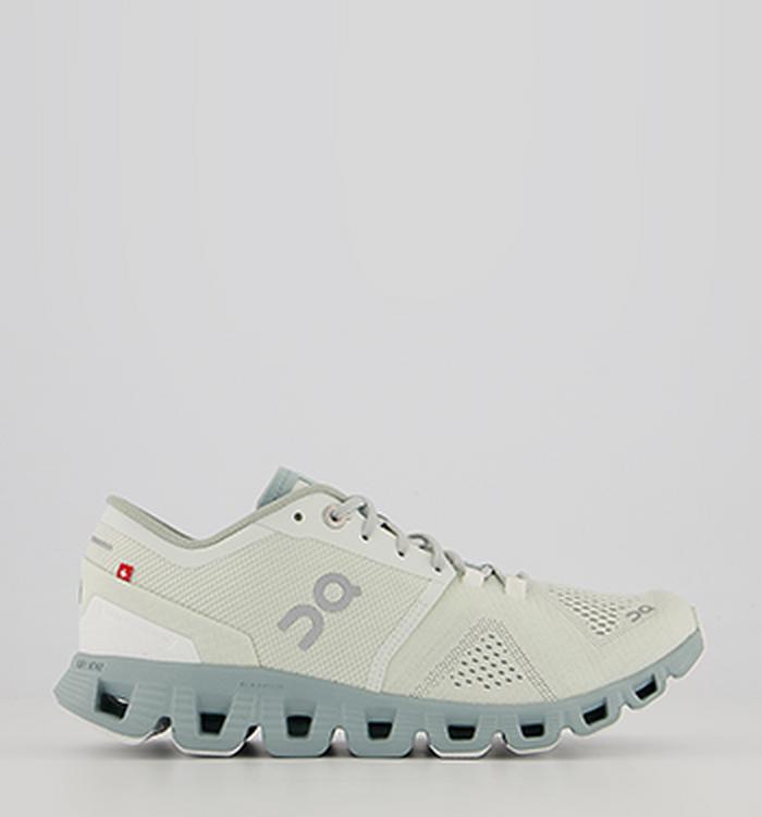 On Running Cloud X Trainers Aloe Surf