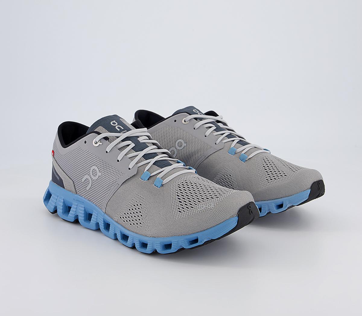 On Running Cloud X Trainers On Running Cloud X Trainers Alloy Niagara