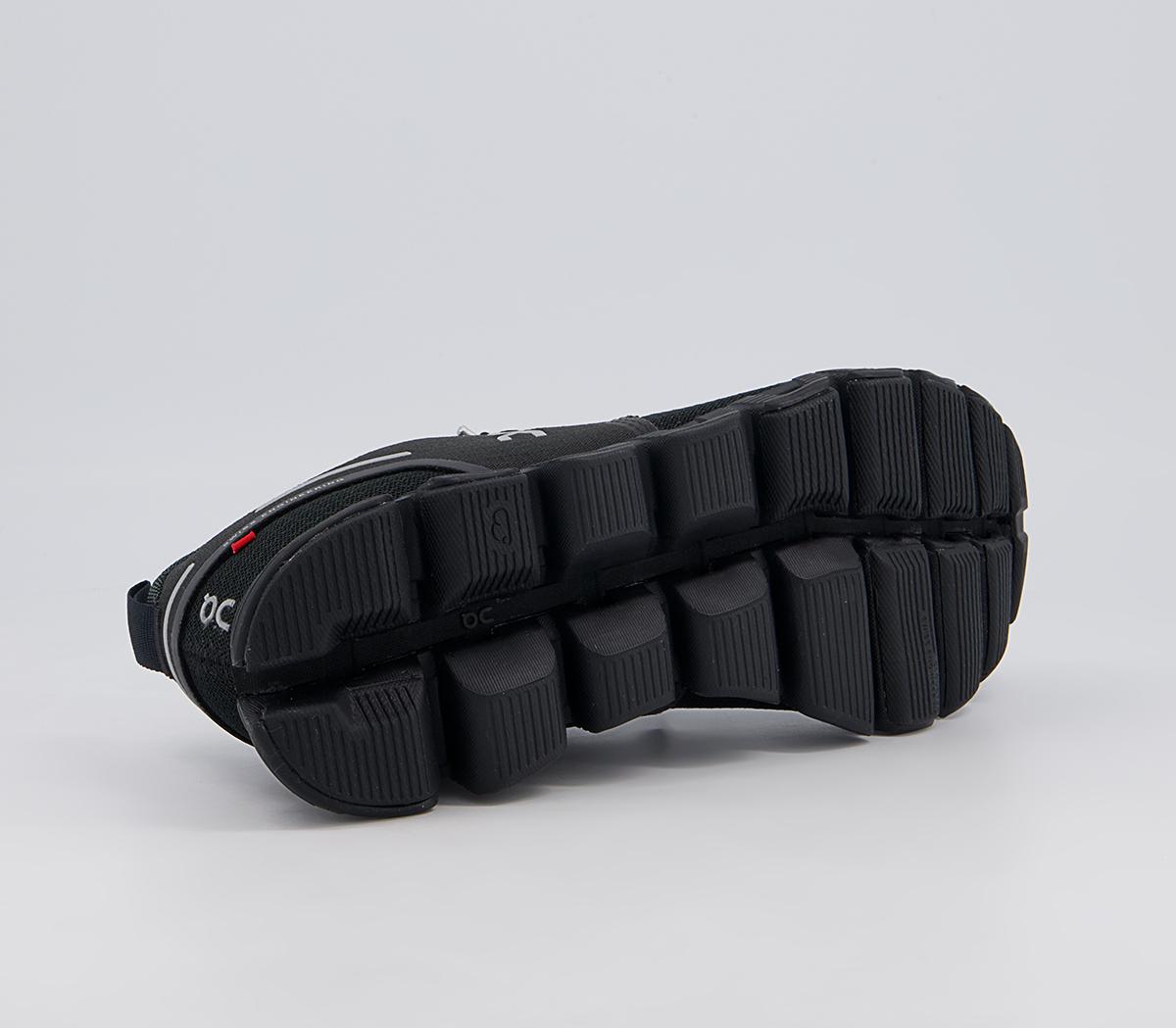 On Running Cloud Waterproof Trainers On Running Cloud Waterproof Trainers Black Lunar F