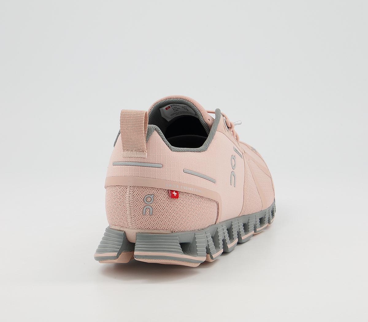 On Running Cloud Waterproof Trainers On Running Cloud Waterproof Trainers Rose Lunar F