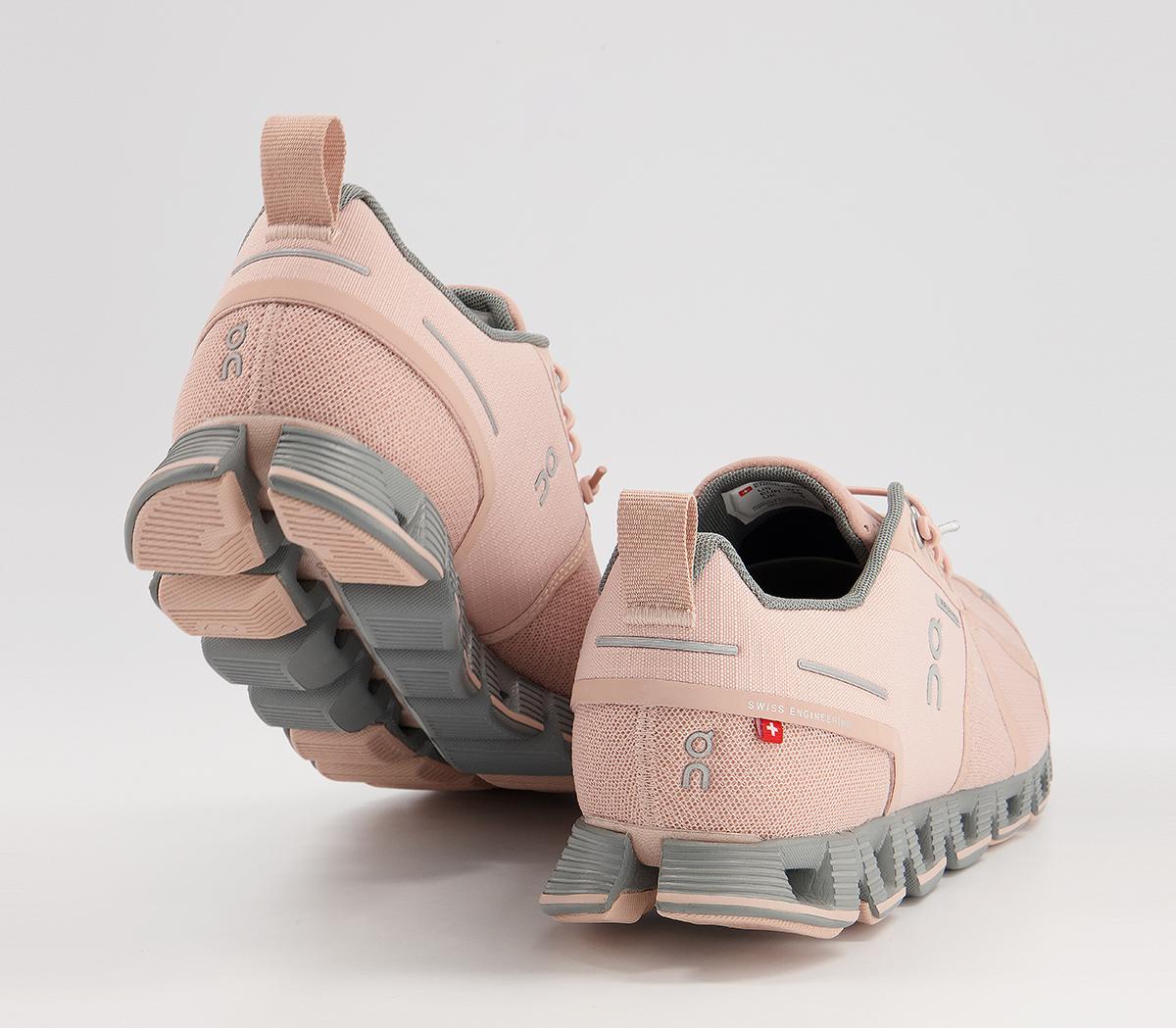 On Running Cloud Waterproof Trainers On Running Cloud Waterproof Trainers Rose Lunar F