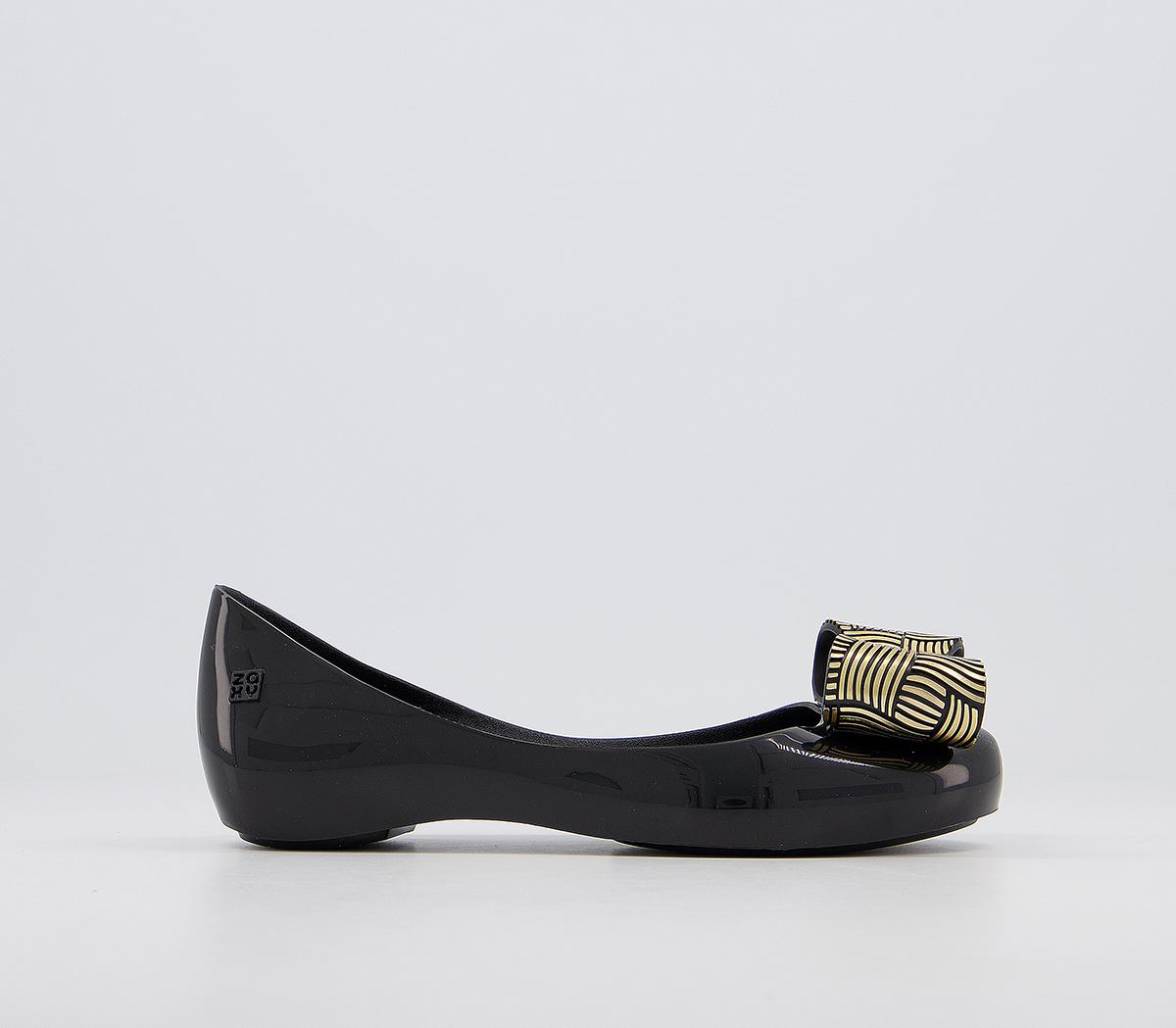 ZaxyKids Joy Bow Flats ZaxyKids Joy Bow FlatsBlack Chrome