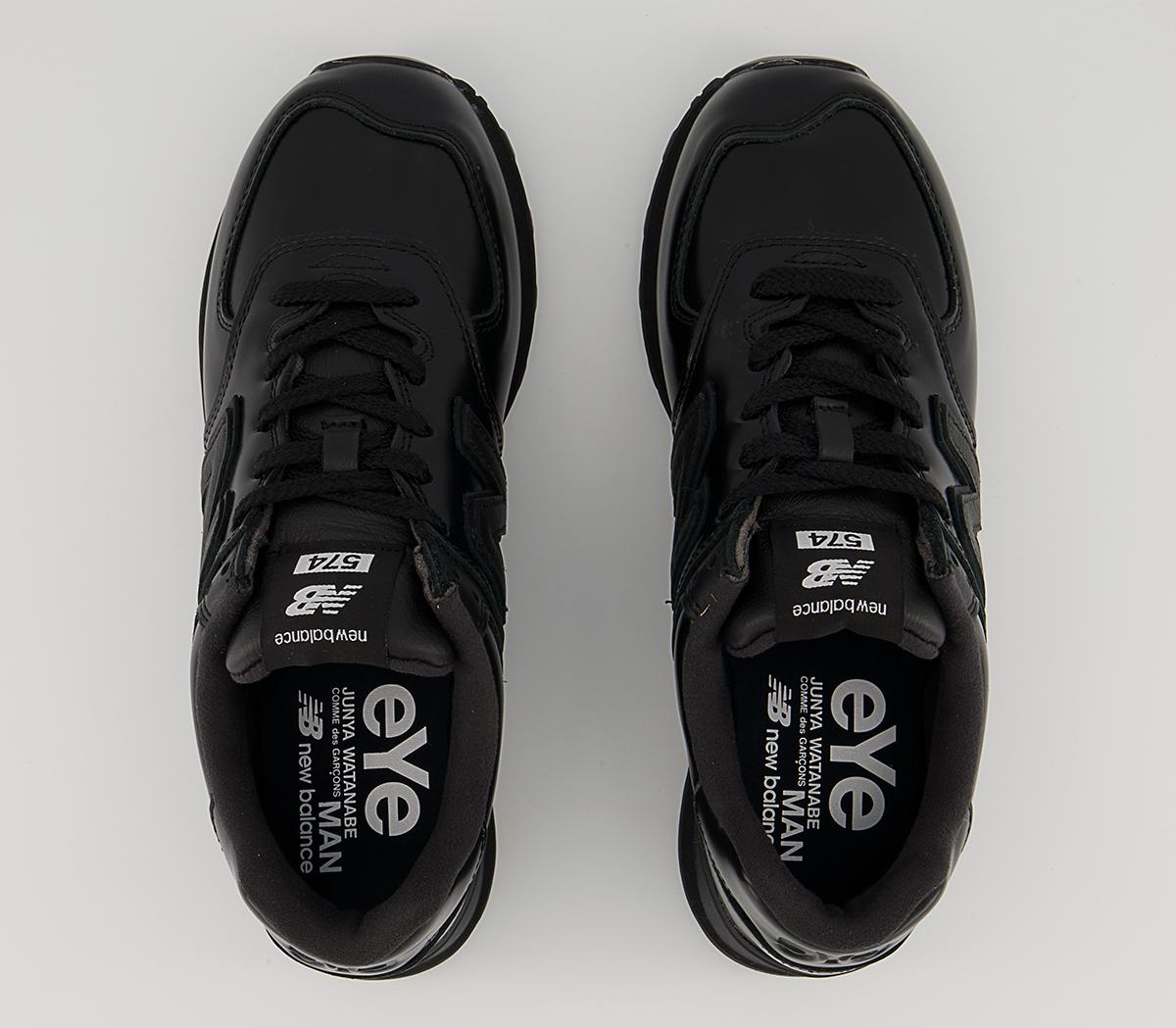 Comme Des Garcons Jwman New Balance 574 Trainers Comme Des Garcons Jwman New Balance 574 Trainers Black Smooth