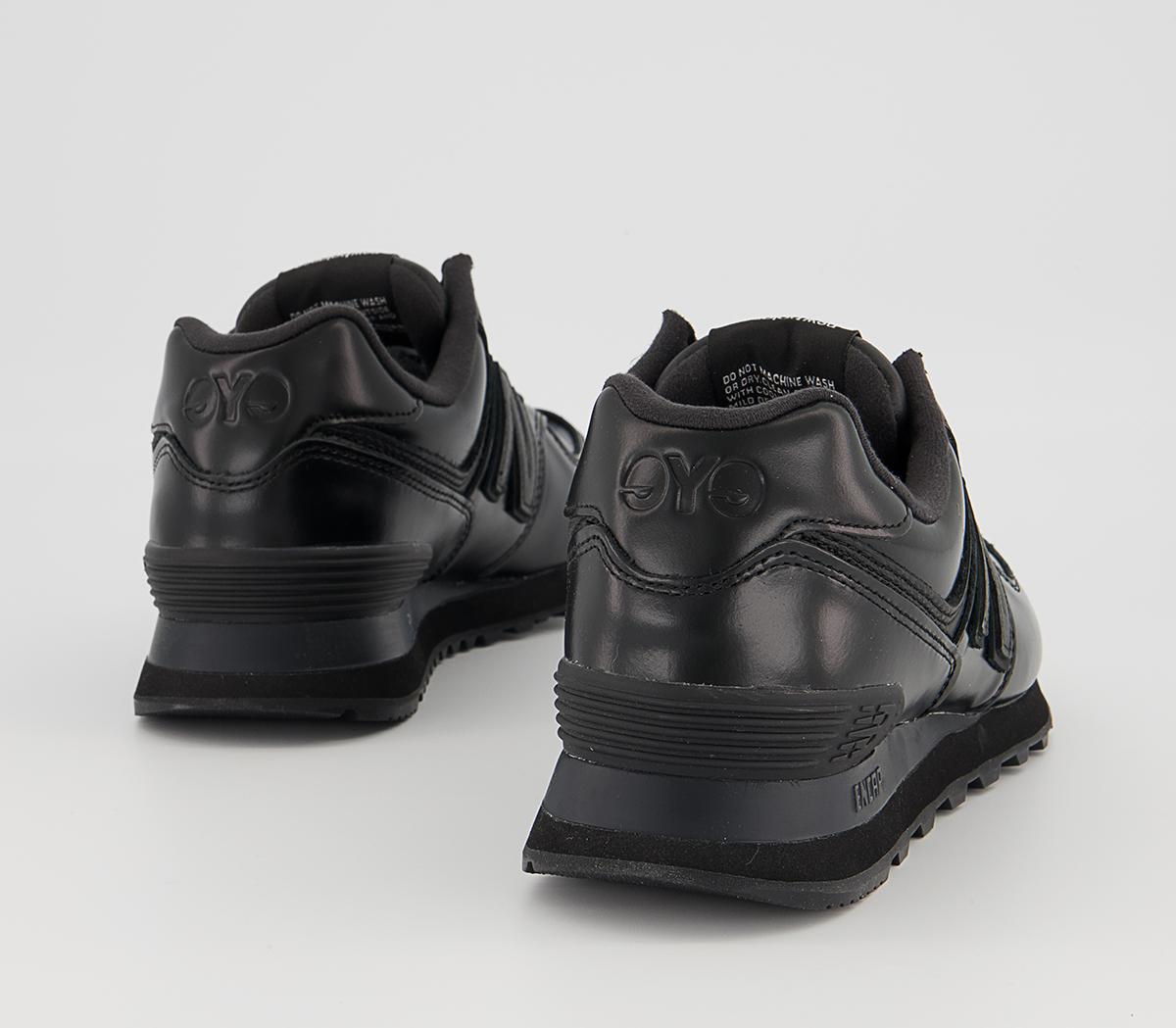 Comme Des Garcons Jwman New Balance 574 Trainers Comme Des Garcons Jwman New Balance 574 Trainers Black Smooth