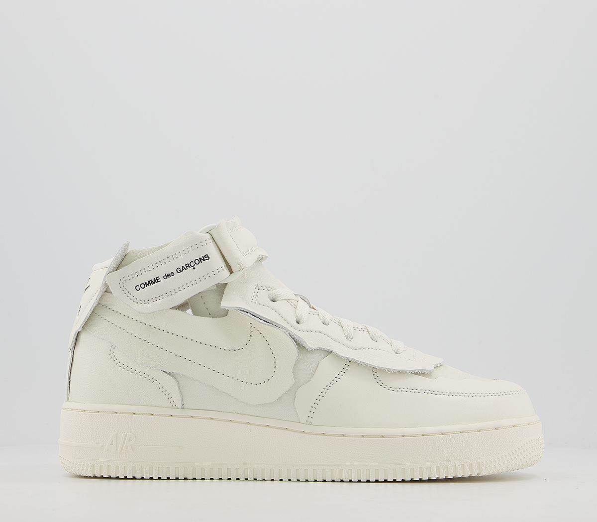 Cdg Nike Cut Off Air Force 1 Trainers