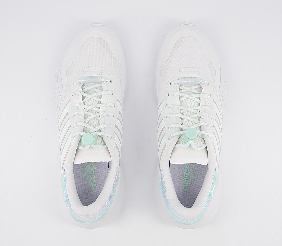adidas Choigo Trainers adidas Choigo Trainers White Clear Mint