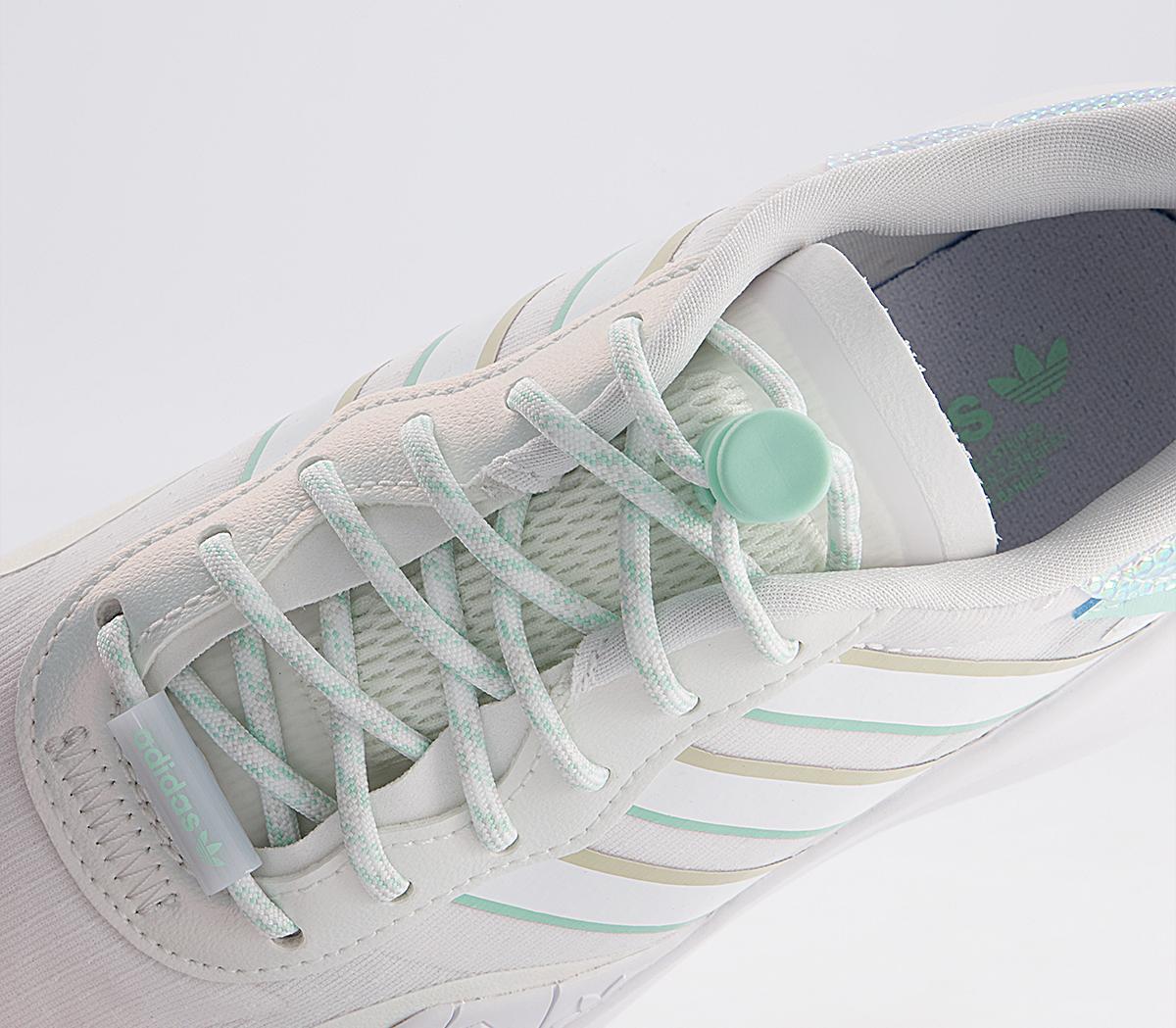 adidas Choigo Trainers adidas Choigo Trainers White Clear Mint