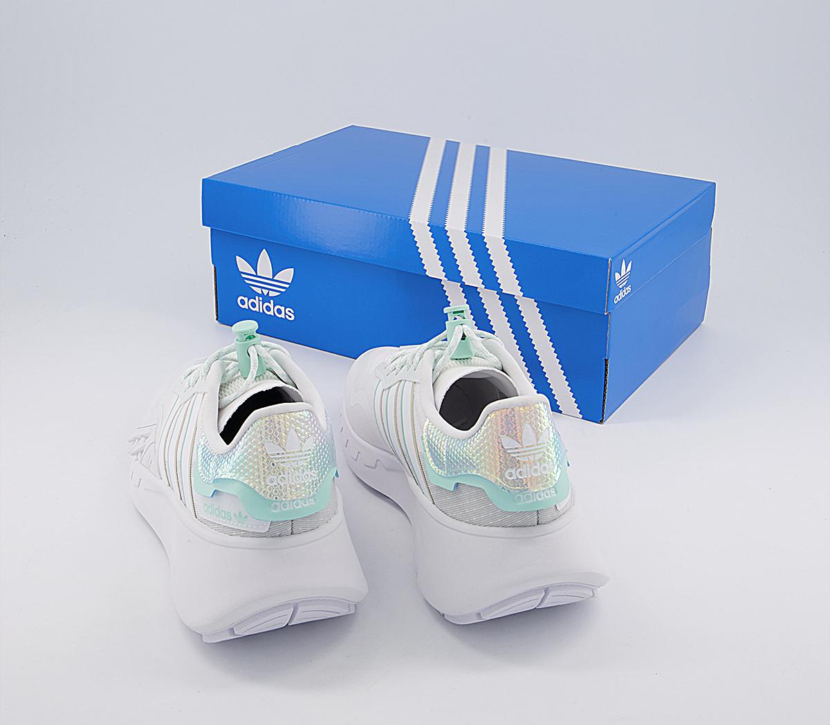 adidas Choigo Trainers adidas Choigo Trainers White Clear Mint
