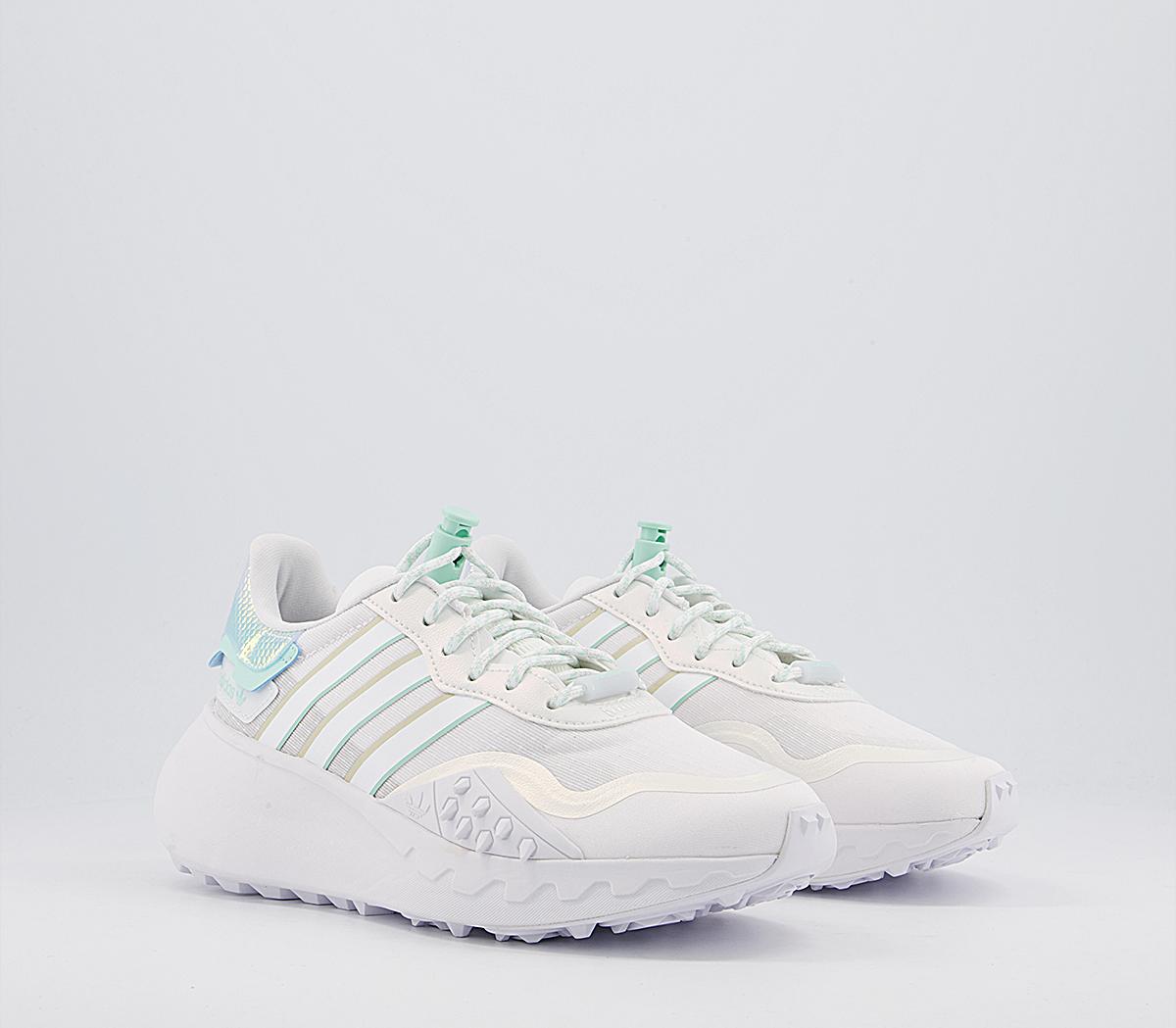 adidas Choigo Trainers adidas Choigo Trainers White Clear Mint