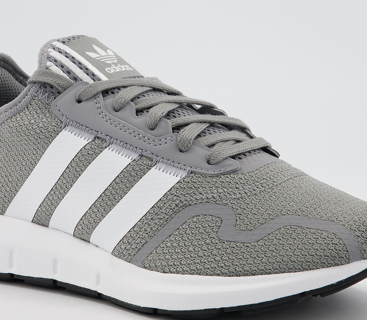 Grey Adidas Originals Swift Trainer Adidas Swift Run X Trainers