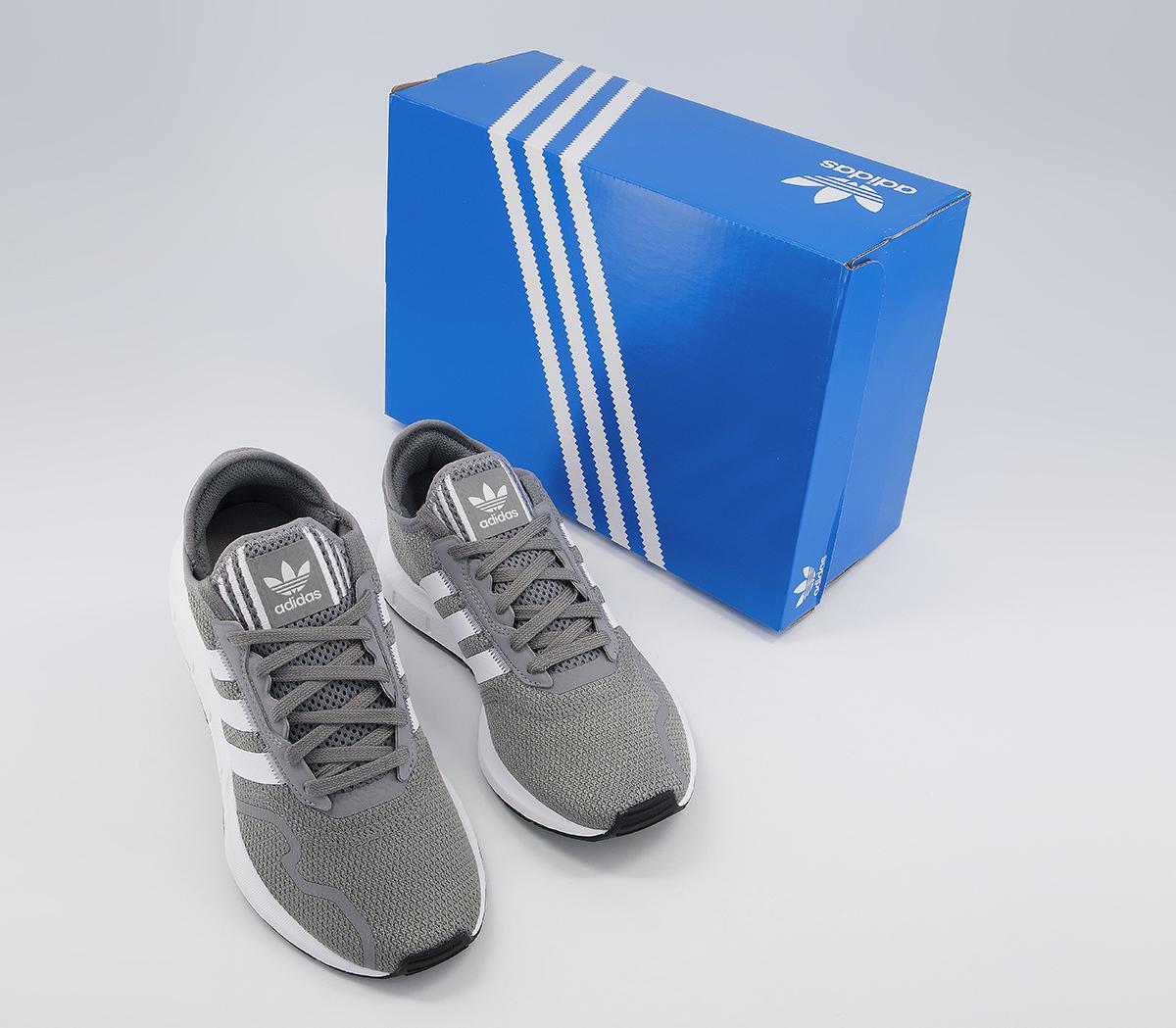 adidas Swift Run X Trainers Grey Three White Black Unisex Sports