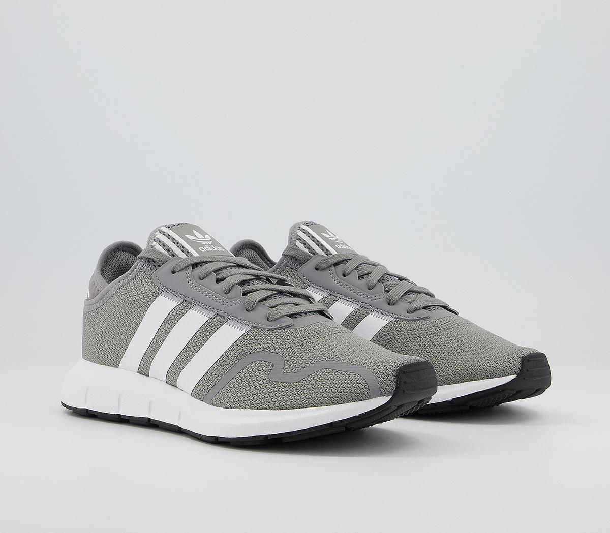 adidasSwift Run X TrainersGrey Three White Black